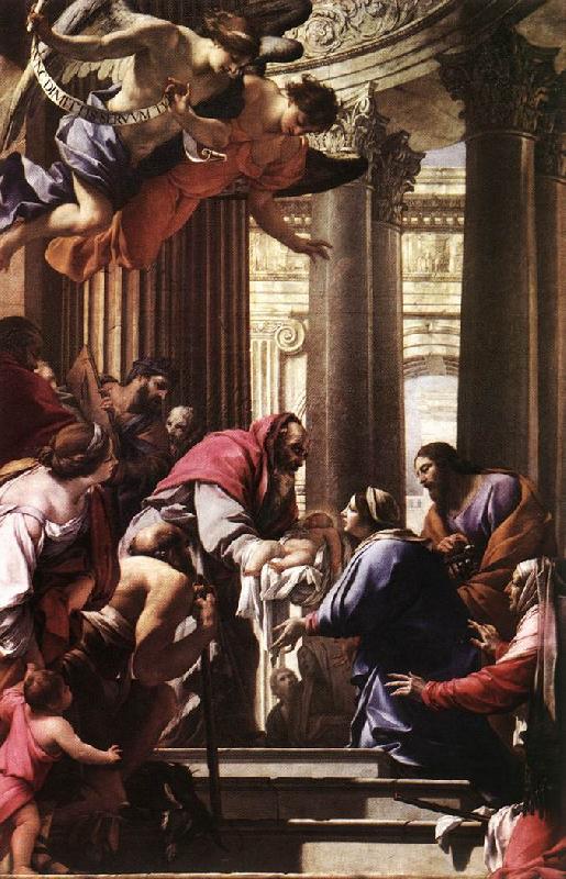 VOUET, Simon Presentation in the Temple gu oil painting image